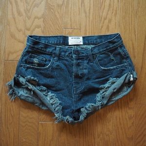 One Teaspoon Bandit Denim Cutoffs